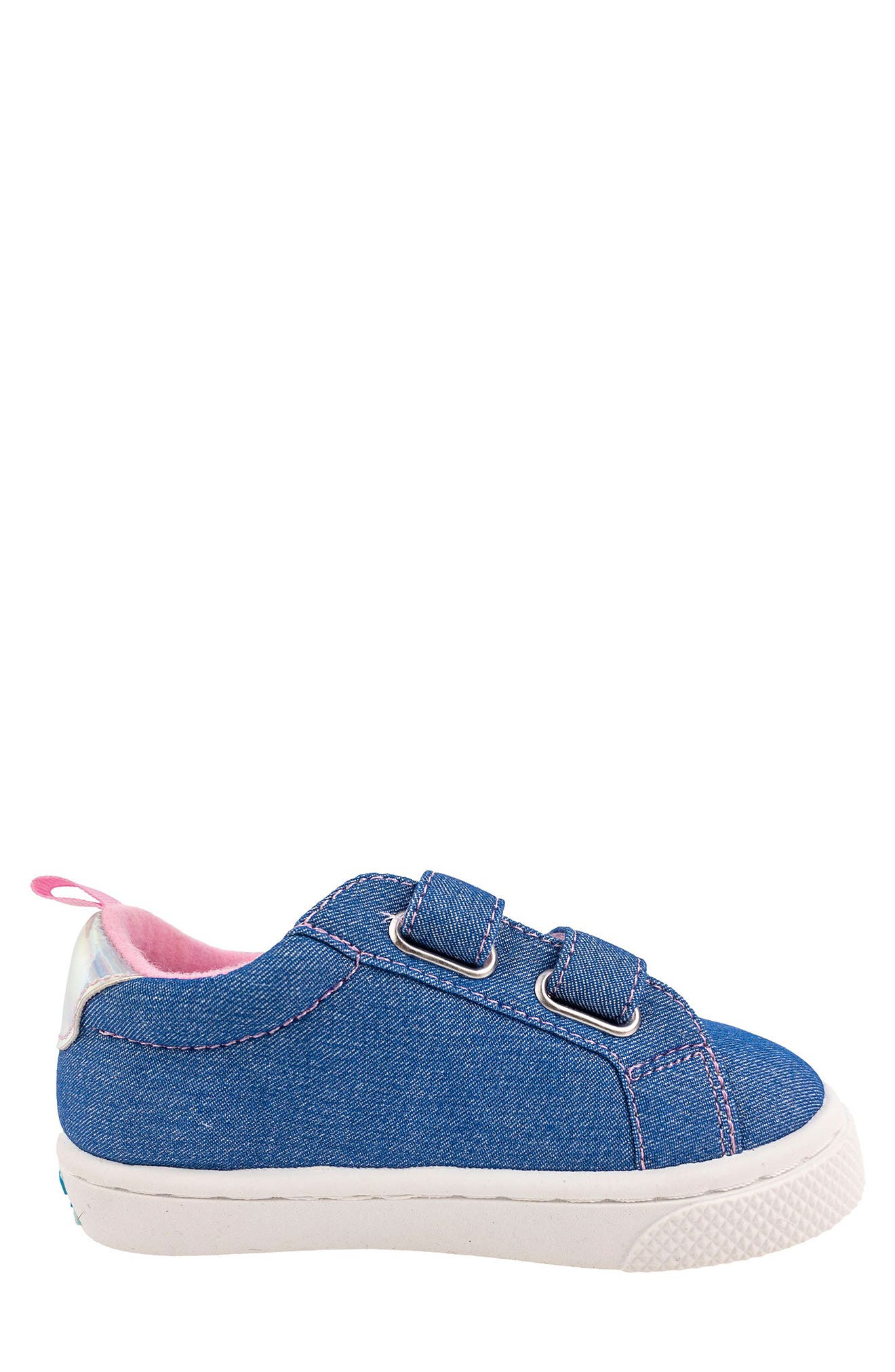 RAINBOW DAZE Rainbow Double Strap Athletic Sneaker, Alternate, color, 