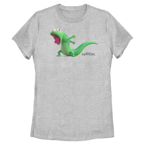 Women's Hoppers Tom Lizard Excitement Pose  Graphic T-Shirt
