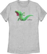 Hoppers Women's Hoppers Tom Lizard Excitement Pose Graphic T-Shirt