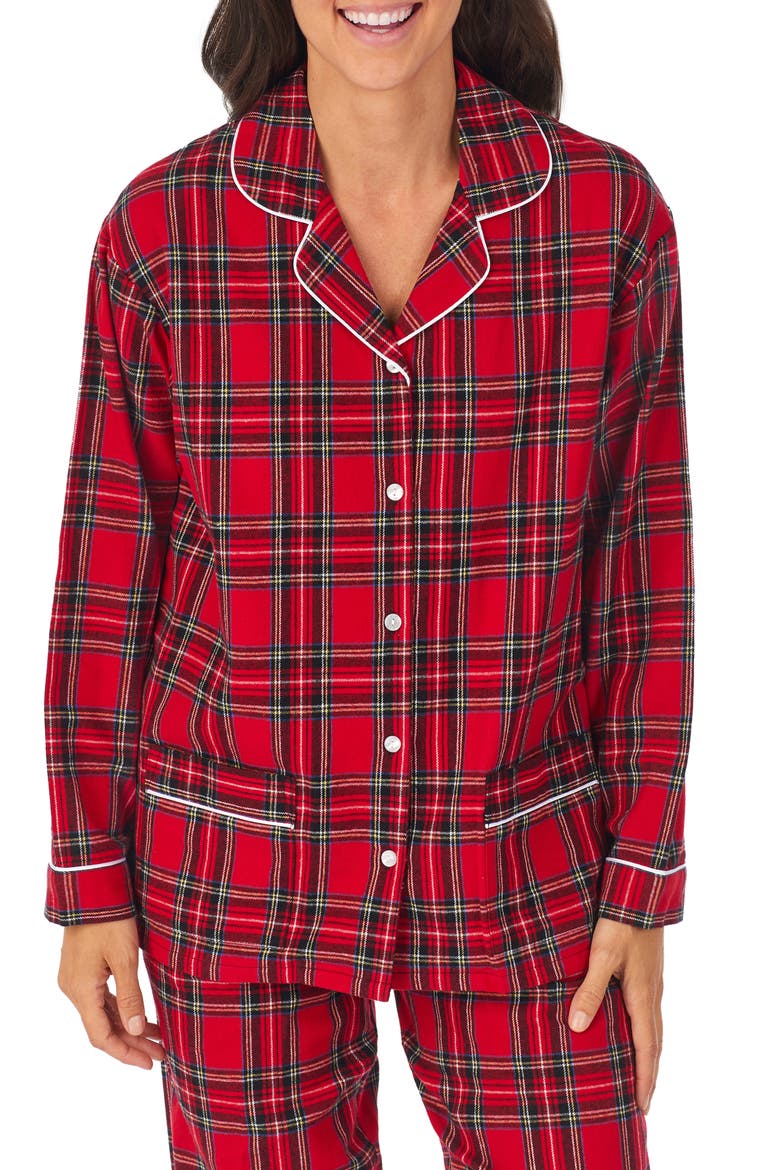 Pajamas, Alternate, color, RED PLAID