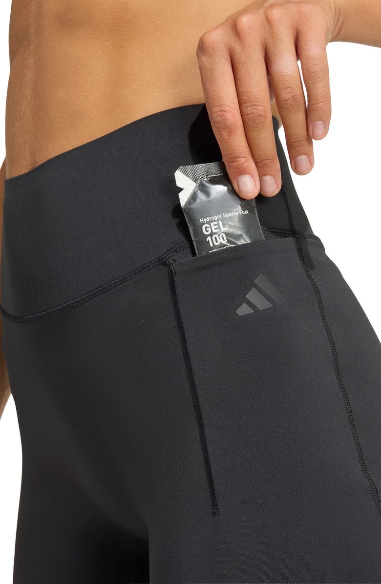 adidas Optime Climacool Power Tights, Alternate, color, Black