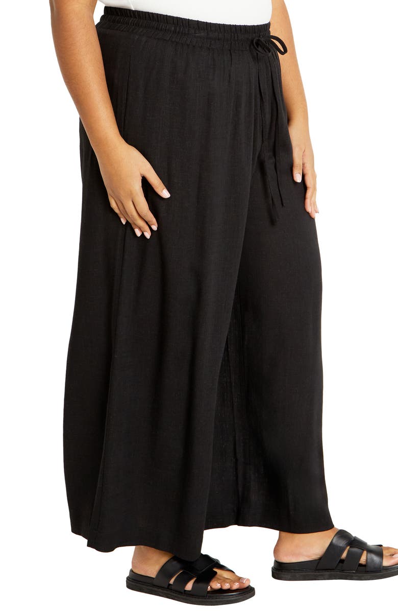 City Chic Ashley Crop Wide Leg Pants, Alternate, color, 