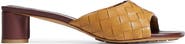 Bottega Veneta Livia Infilato Intrecciato Slide Sandal