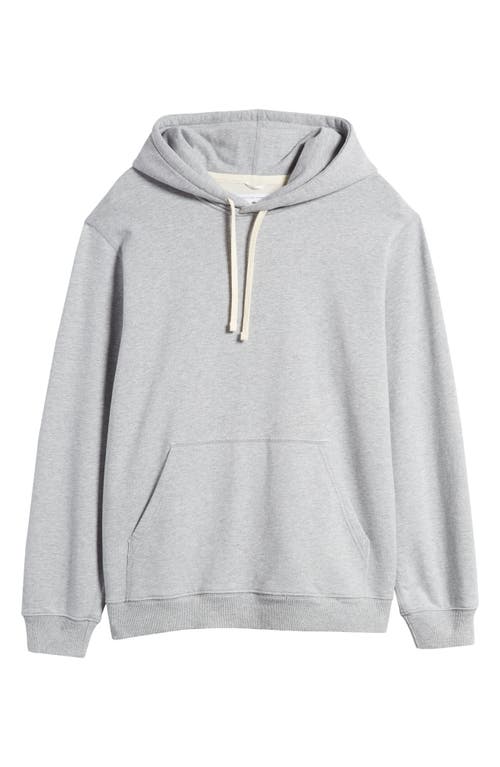 Reigning Champ Classic Fit Handcrafted Midweight Terry Hoodie In Gray
