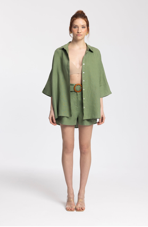 Monlicia Iyan Linen Shirt