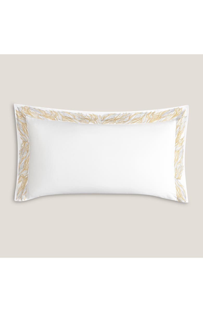 Togas Vellar embroidery pillowcase, Alternate, color, White