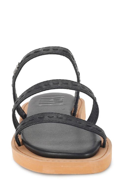 Frye Faye Strappy Slide Sandal In Black