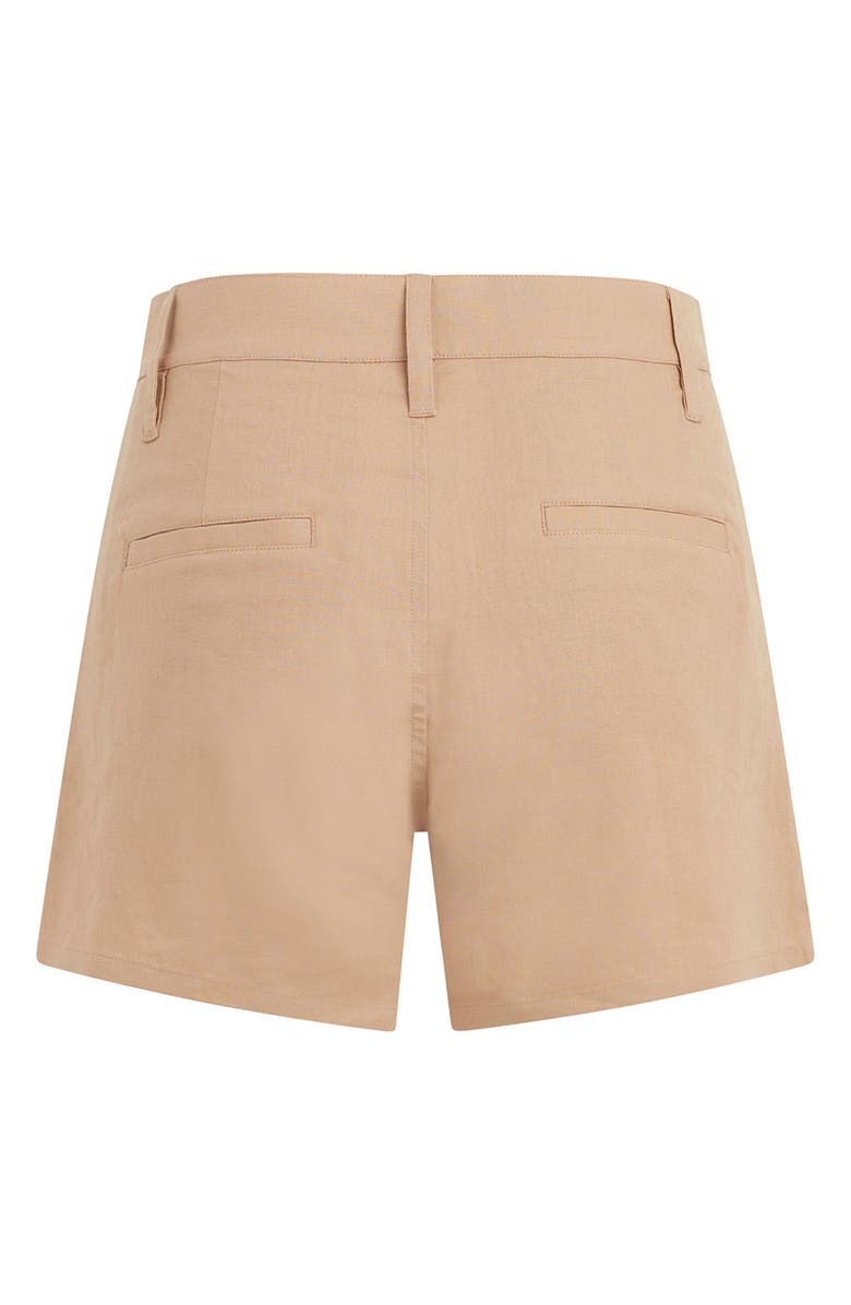 Hudson Jeans Front Yoke Pleated Shorts, Alternate, color,