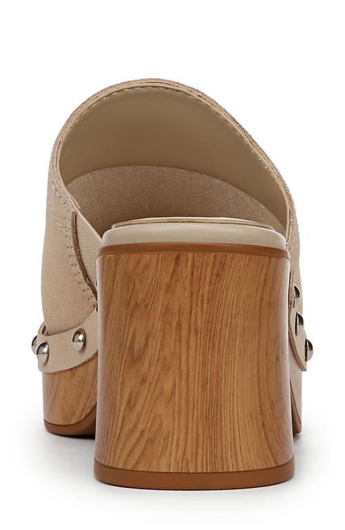 Naturalizer Women's Bailey Round Toe Platform Clogs In Coastal Tan