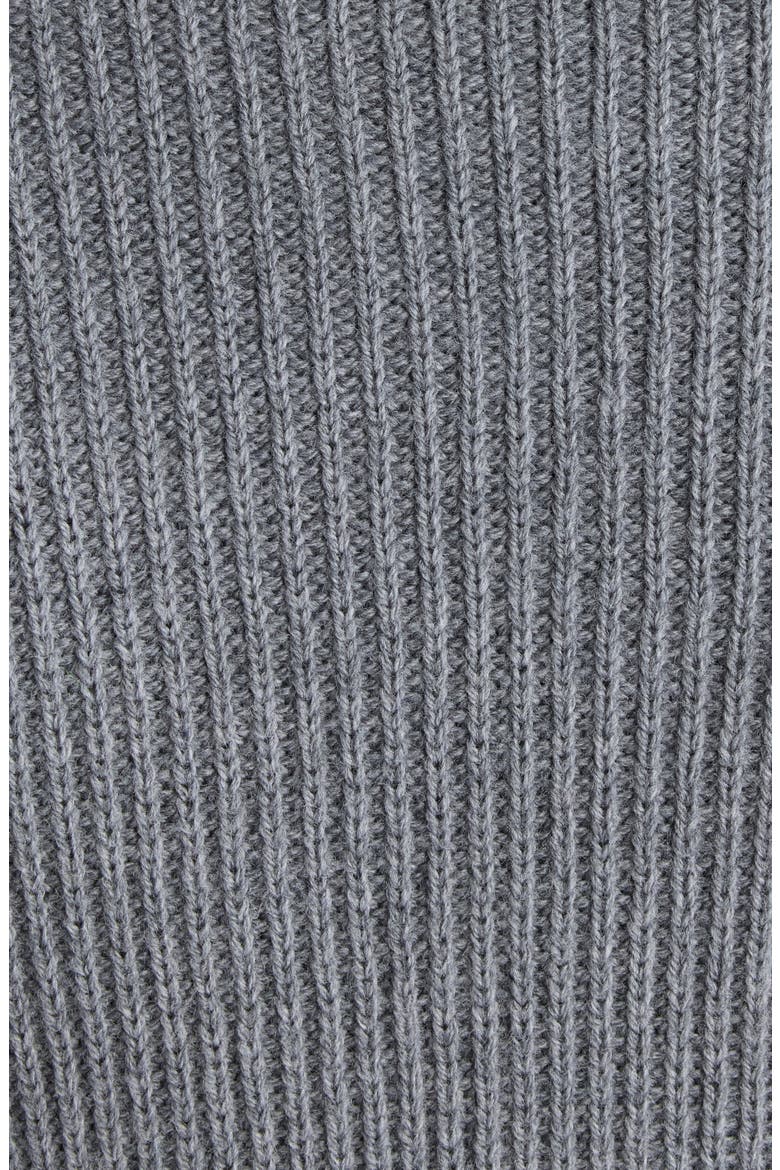 Hybrid Wool Blend Zip Up Cardigan, Alternate, color, 1060 BLACK/ GREY