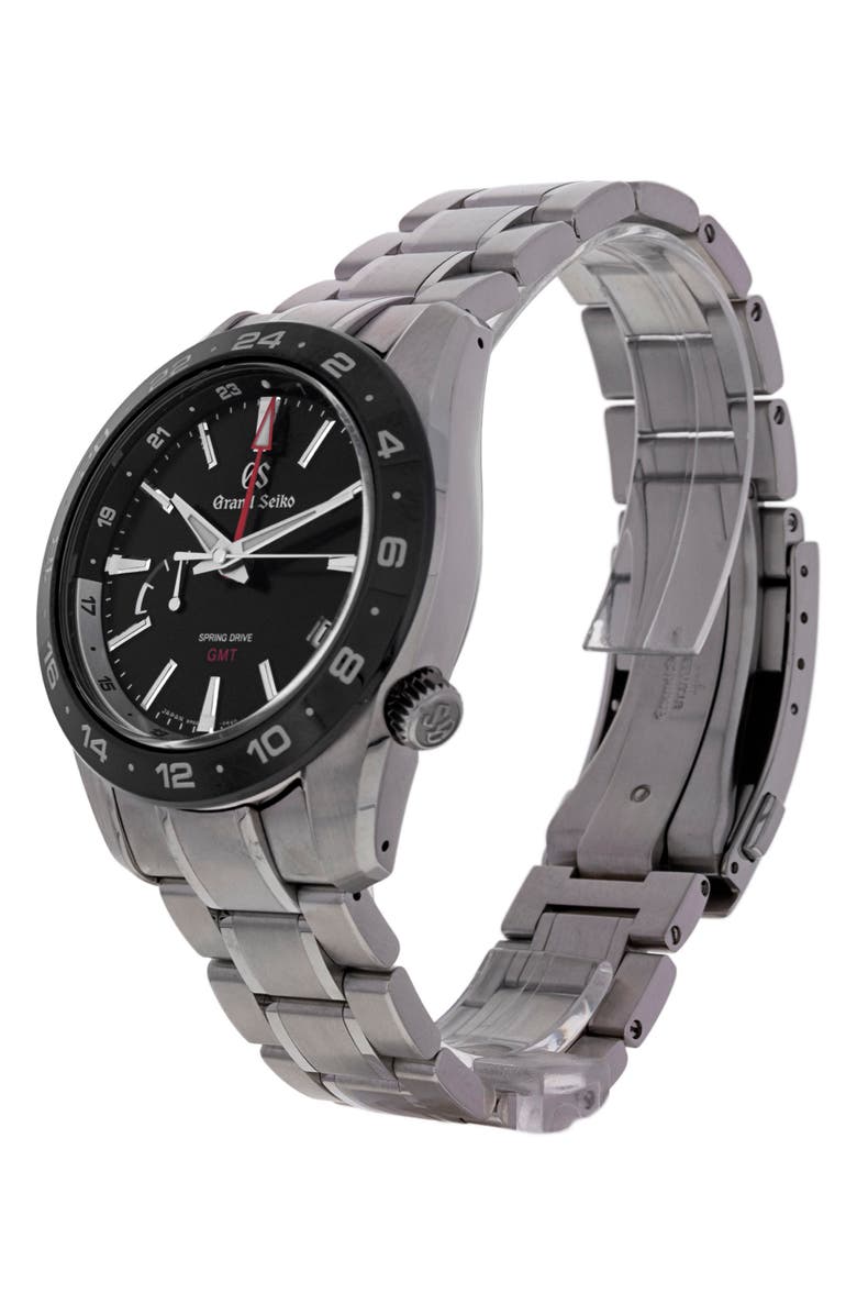 Watchfinder & Co. Grand Seiko Preowned 2021 Sport Collection SBGE253 Bracelet Watch, 40mm, Alternate, color, Black