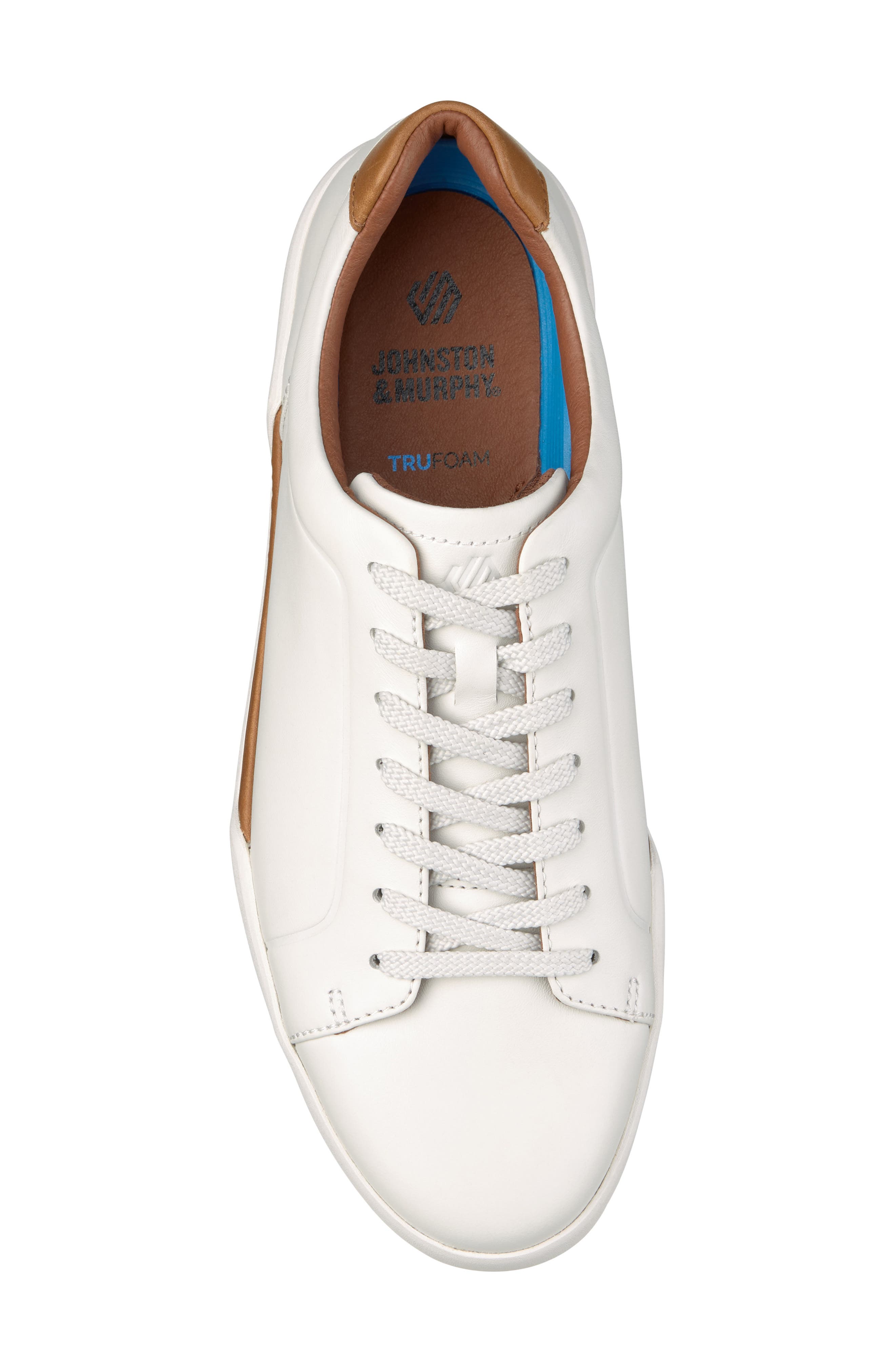 Kendall Anson Lace to Toe Sneaker, Alternate, color, WHITE FULL GRAIN