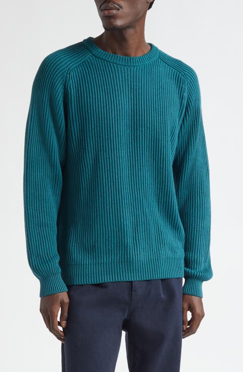 Shaker Stitch Sweater
