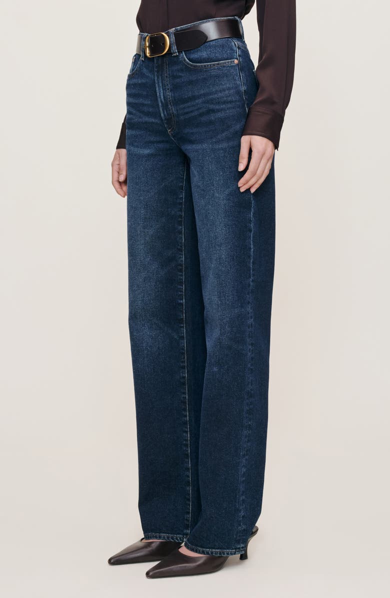 DL1961 Karmine Refined SculptSystem Wide Leg High Rise Jeans, Alternate, color,