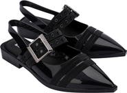 Melissa Ladylike Mary Jane Pointed Toe Flat