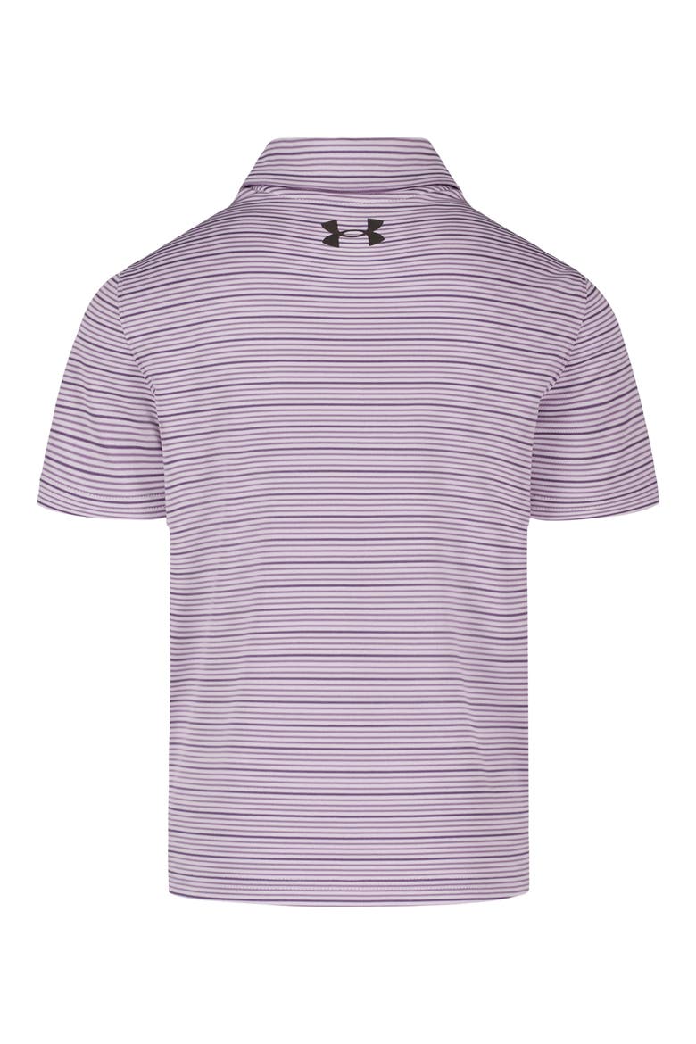 Kids' Matchplay Stripe Polo, Alternate, color, PURPLE CREST