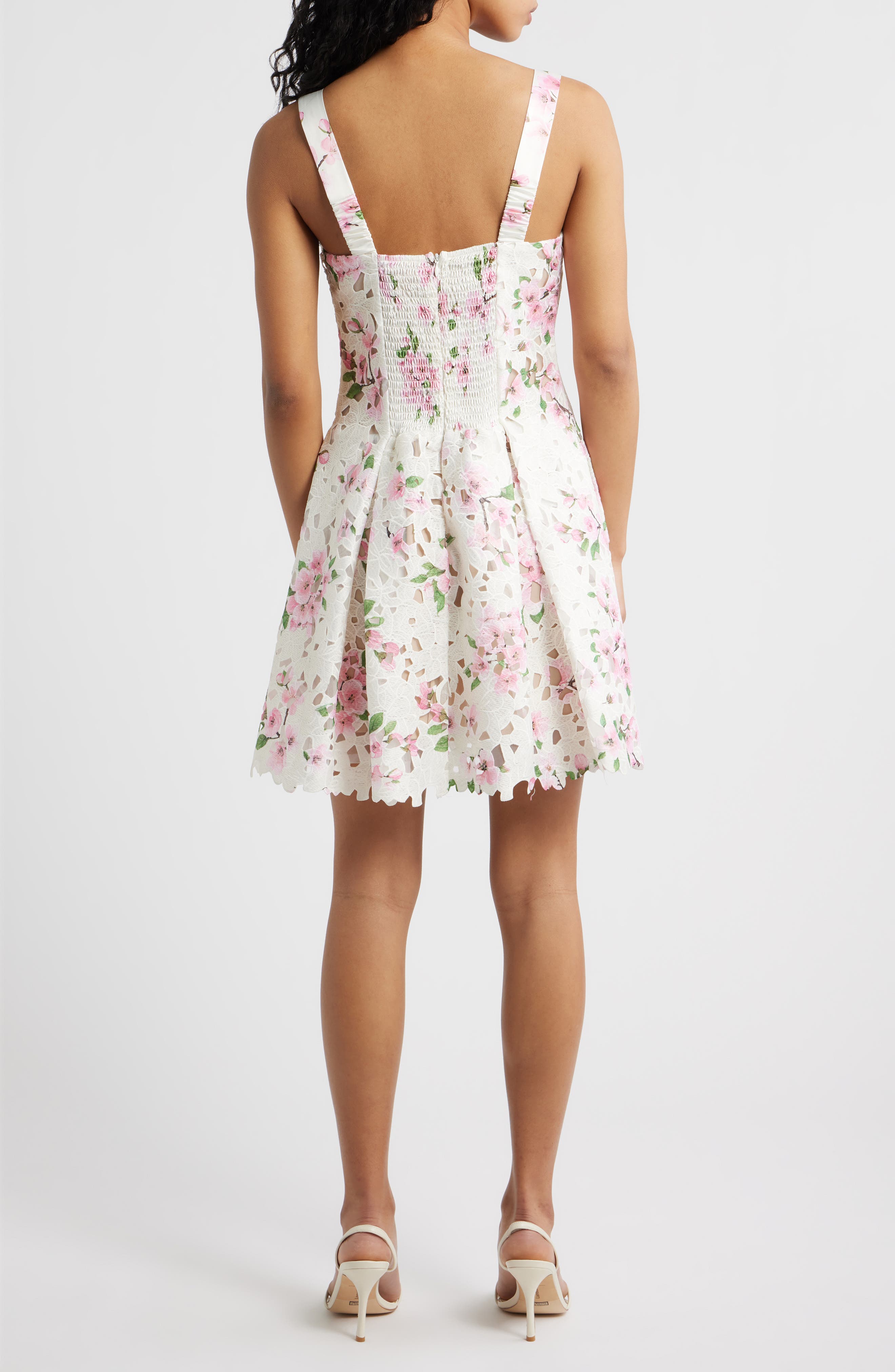Amiri Lace Cutout Minidress - image 2