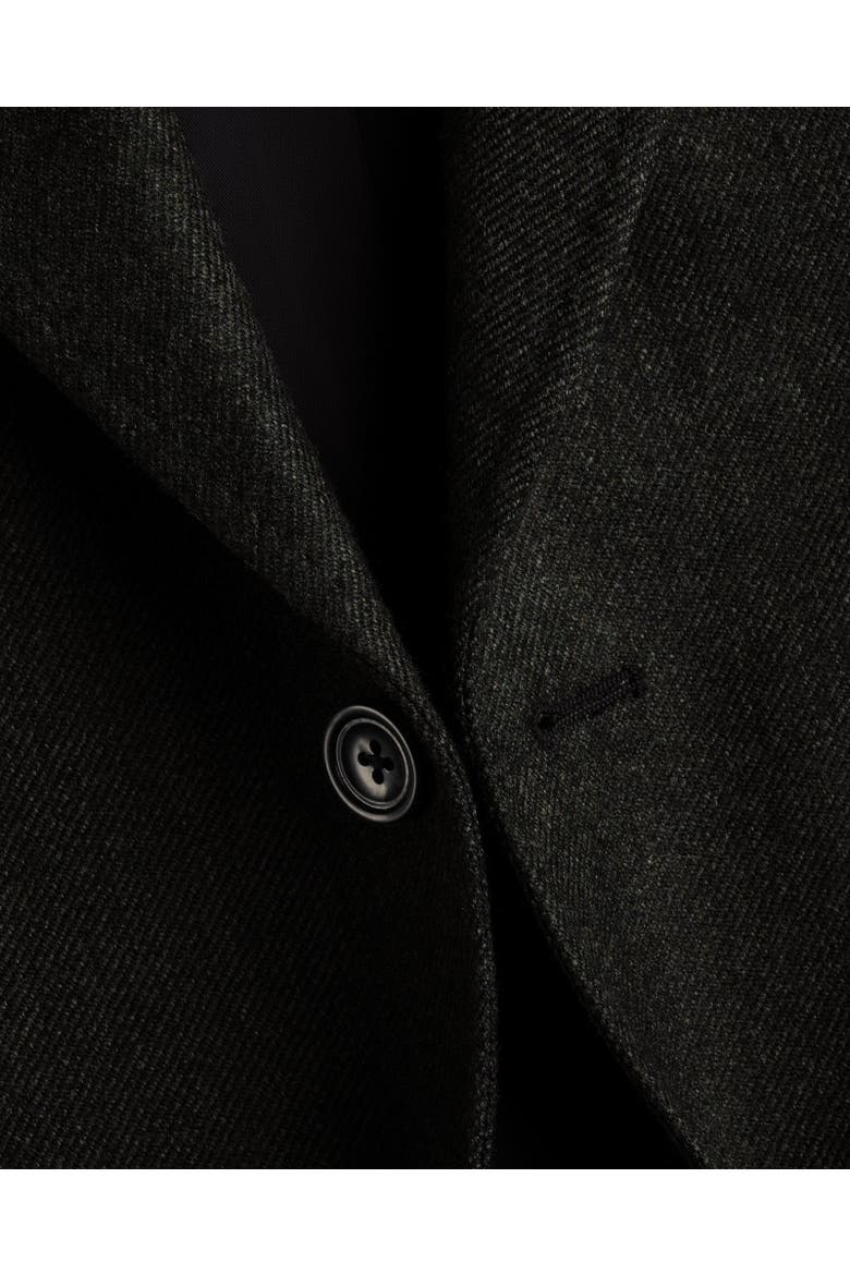 Wool Texture Slim Fit Jacket, Alternate, color, Dark Green