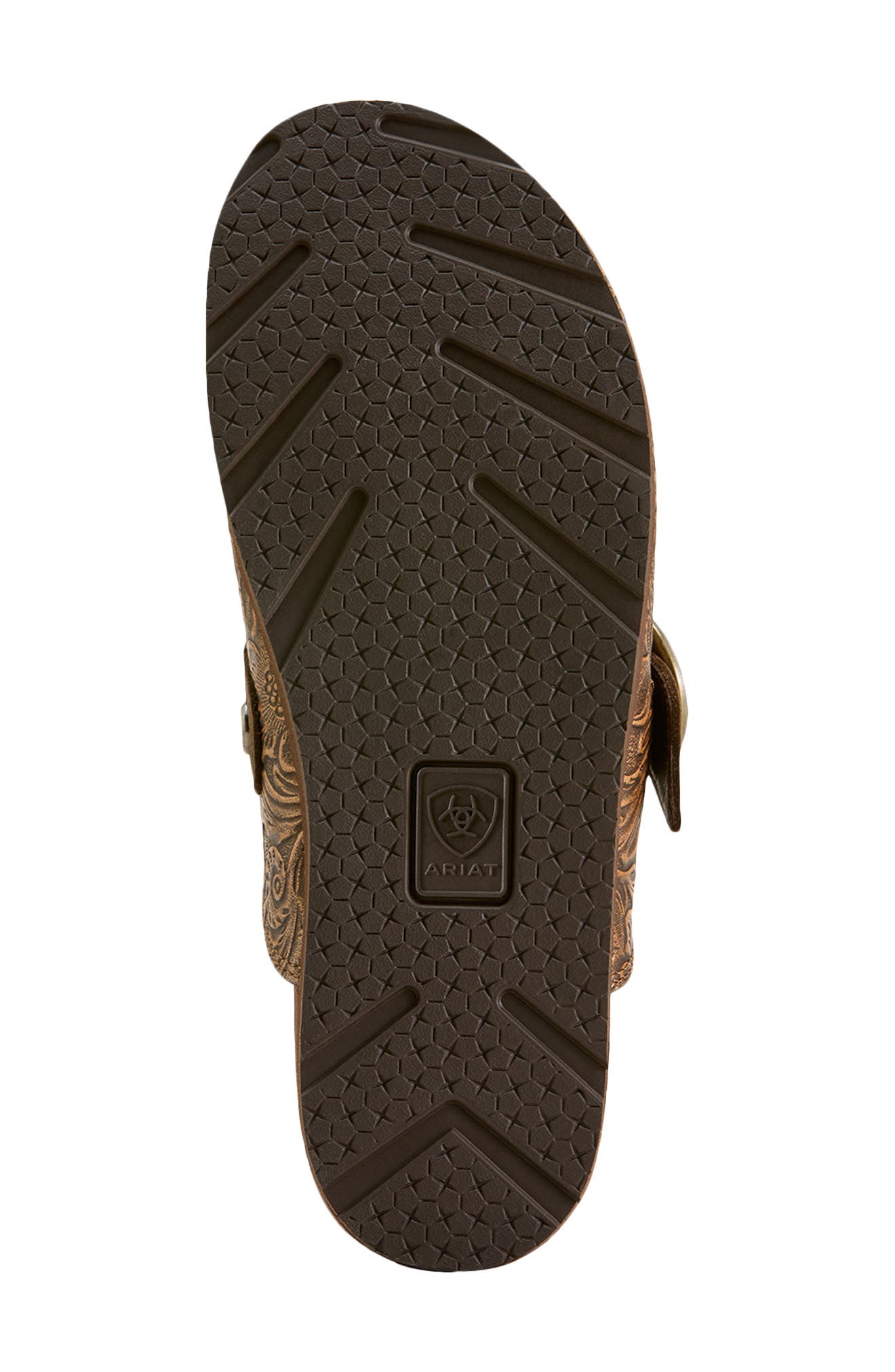 Country Mule, Alternate, color, BROWN FLORAL EMBOSS