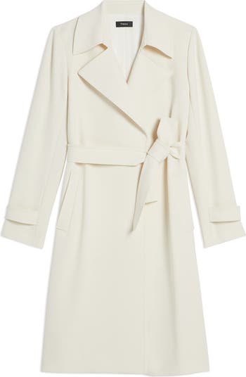 Oaklane Admiral Crepe Trench Coat