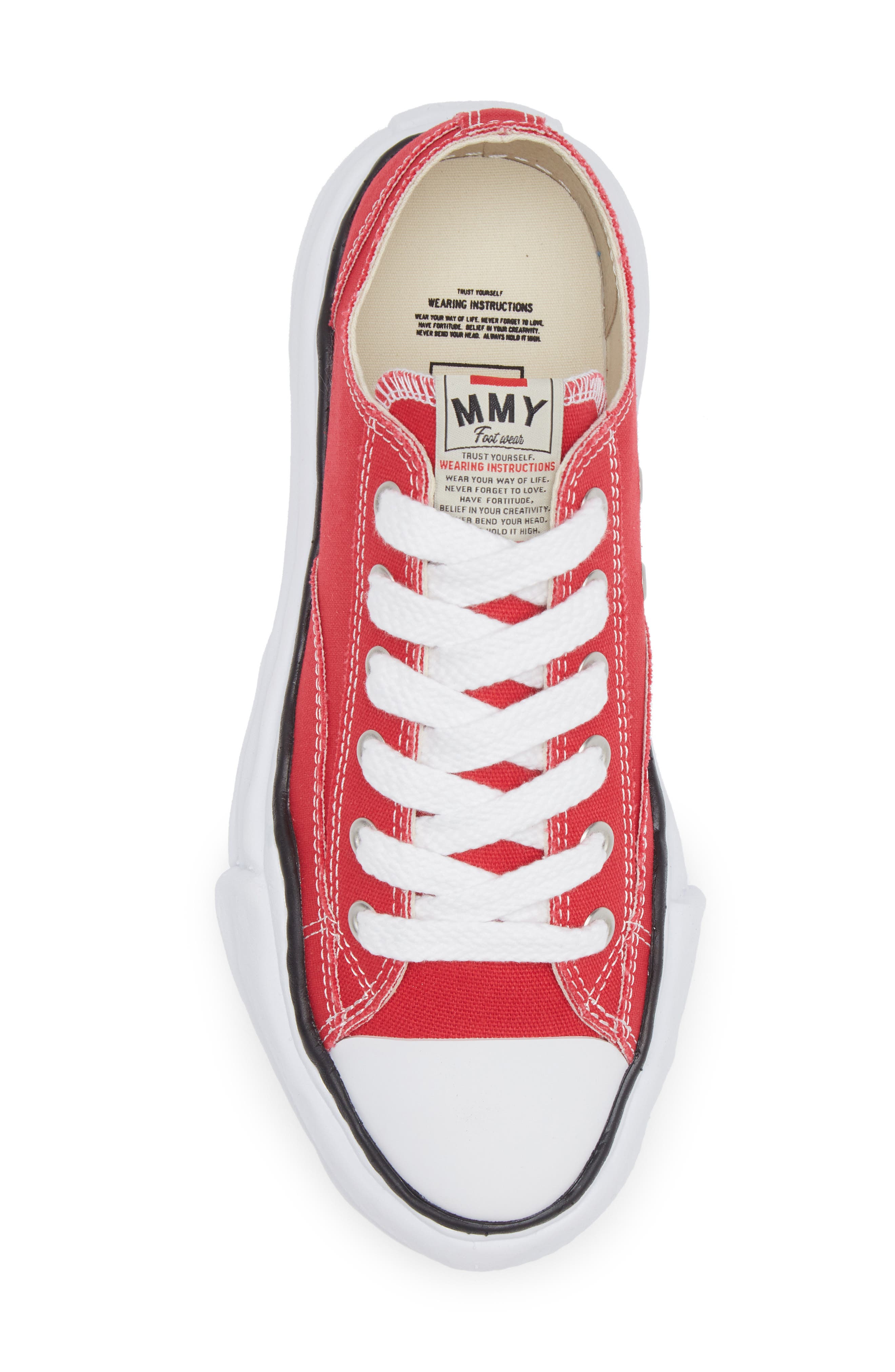 Maison MIHARA YASUHIRO Peterson Sneaker, Alternate, color, Red