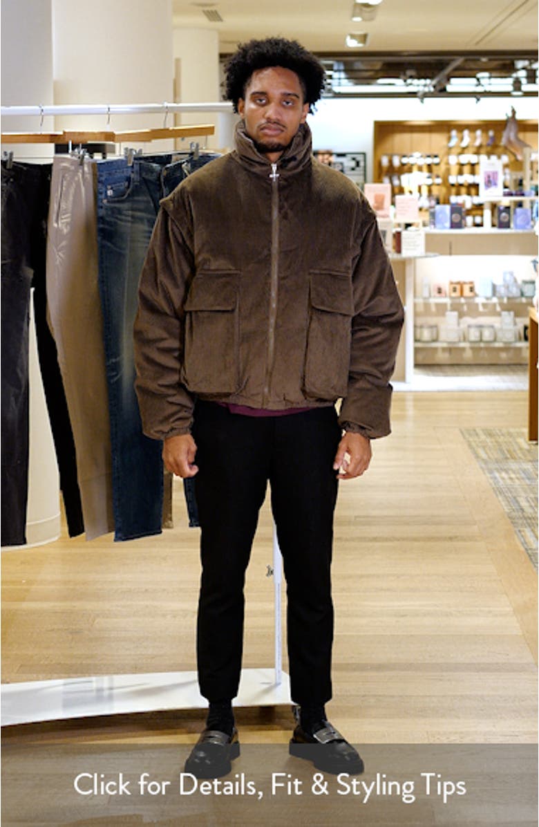 Avola Cotton Corduroy Down Jacket, sales video thumbnail