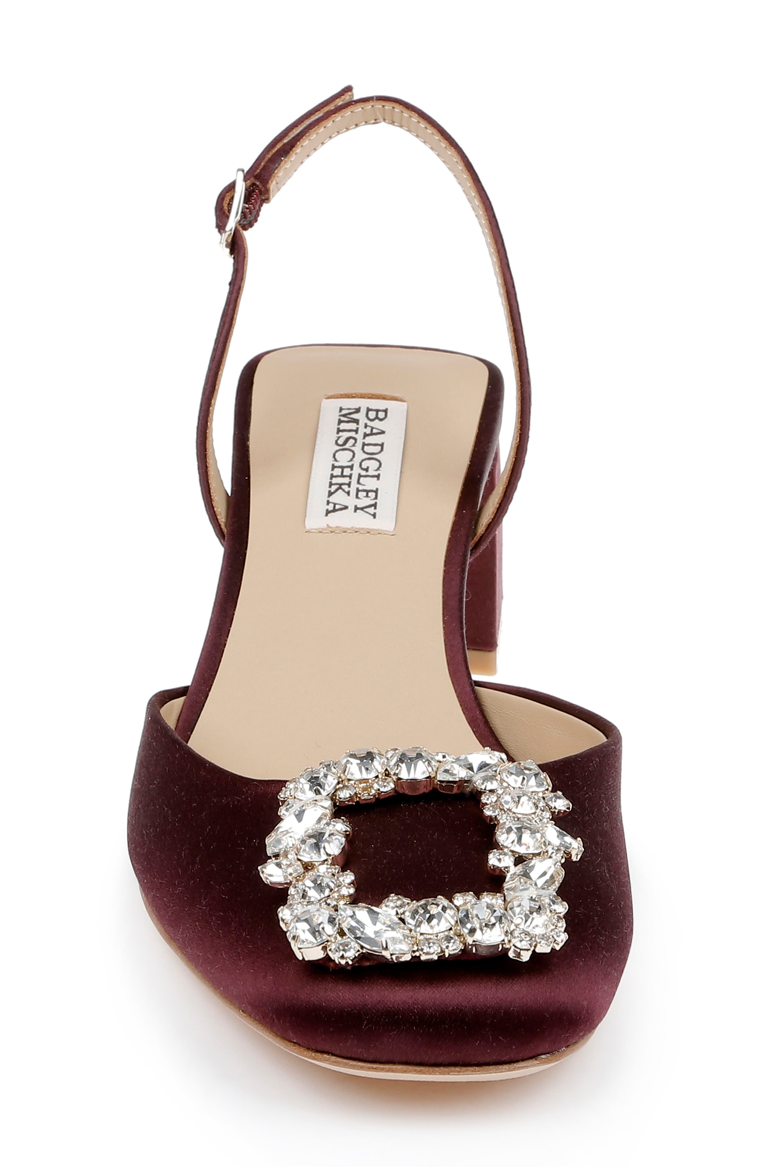Vivia Slingback Pump, Alternate, color, WINE SATIN