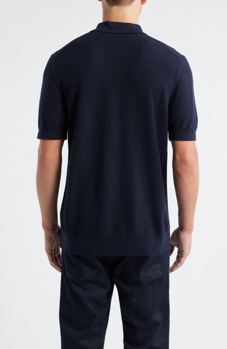 BOSS Iannotti Cotton Blend Polo, Alternate, color, Dark Blue