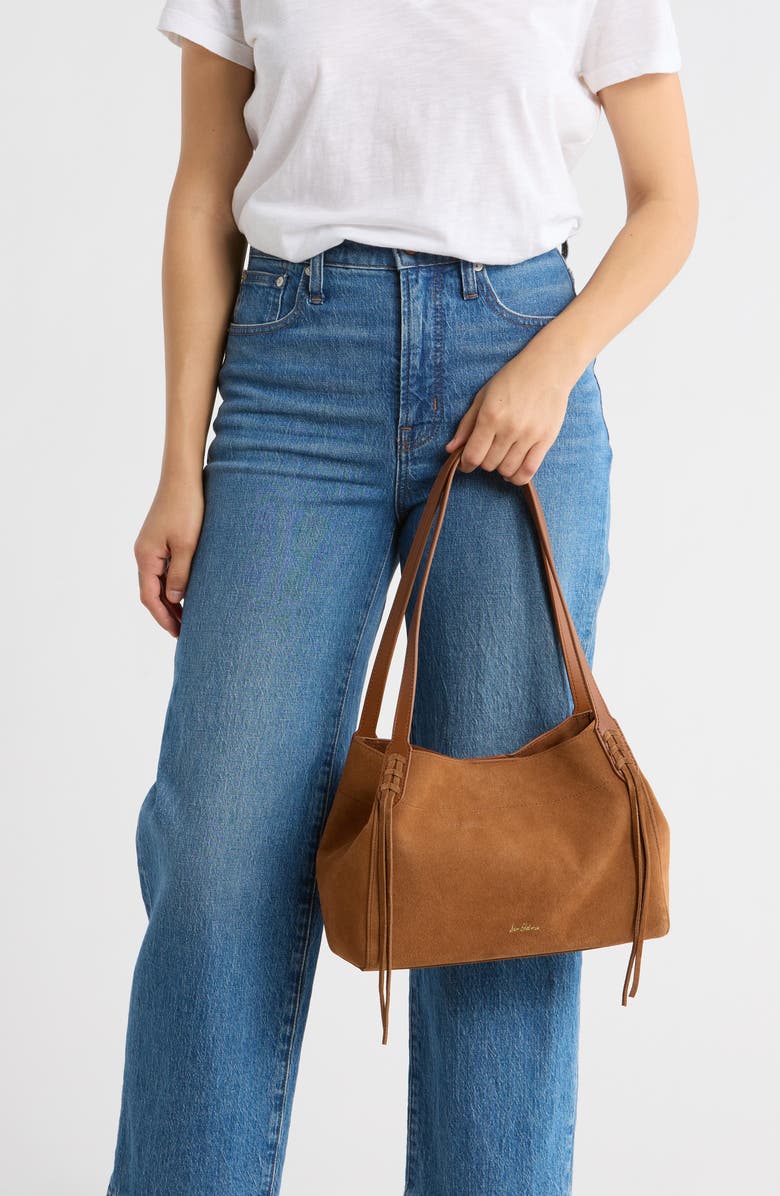 Sam Edelman Hellen Medium Tote Bag, Alternate, color, Caramel