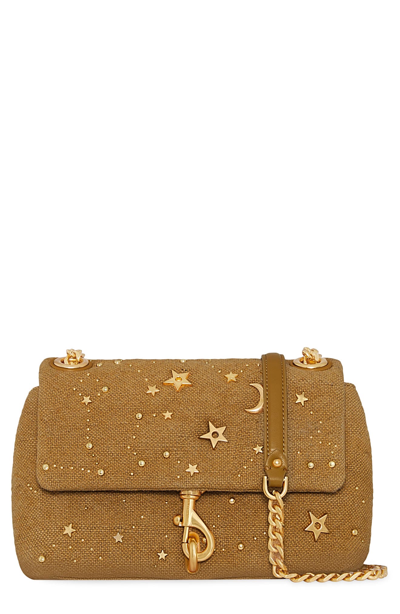 Rebecca Minkoff Edie Celestial Studs Crossbody Bag, Main, color, 