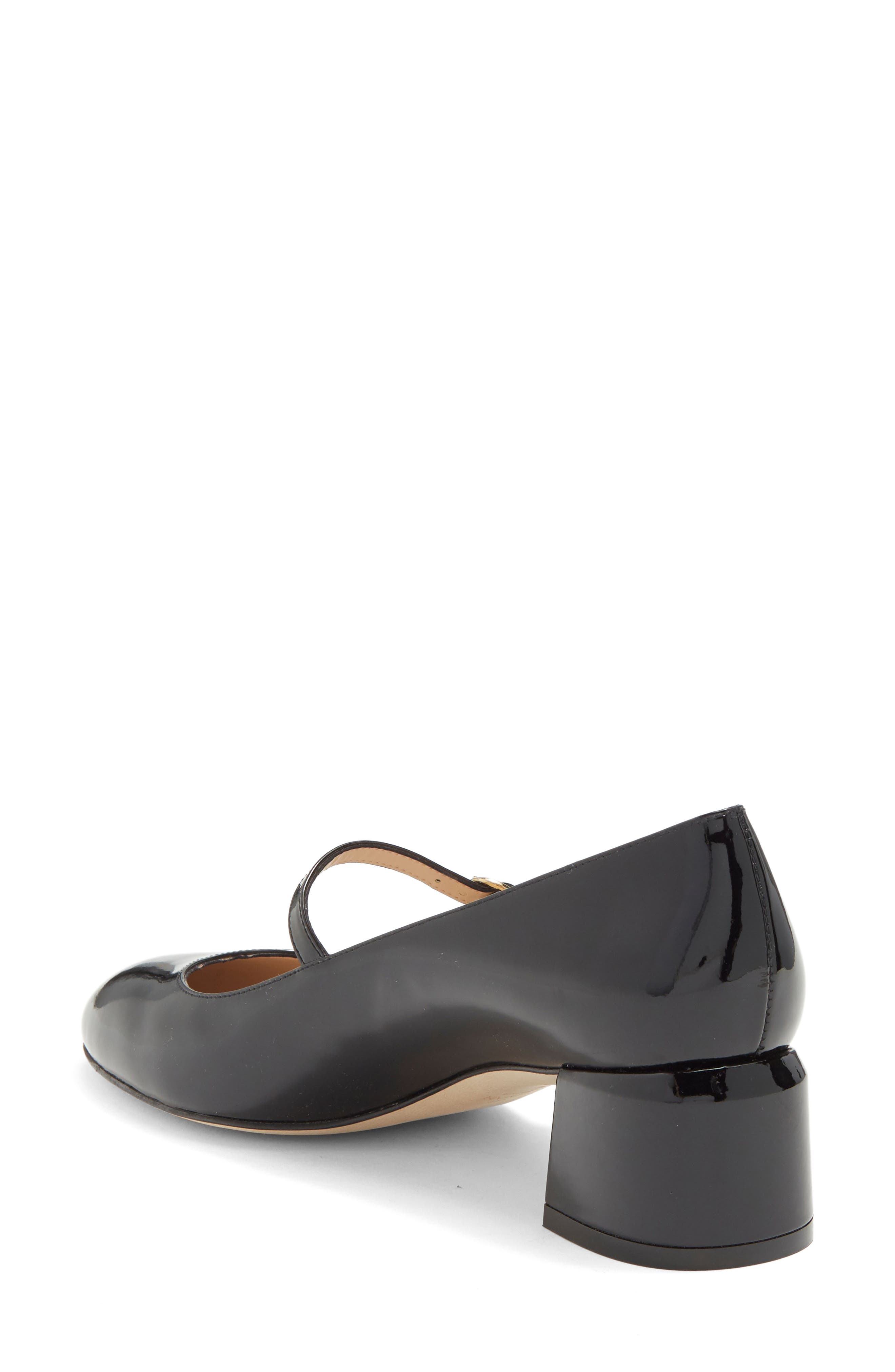 Stuart Weitzman Gabby Mary Jane Pump, Alternate, color, Black