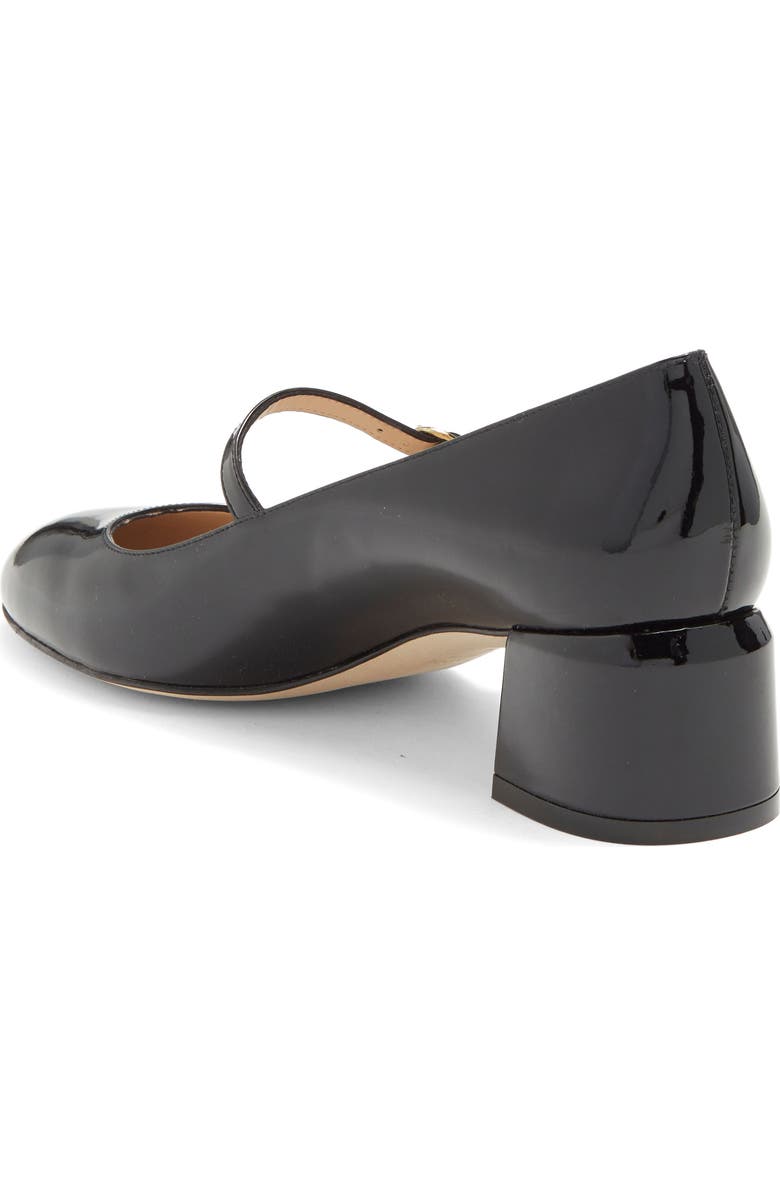 Stuart Weitzman Gabby Mary Jane Pump, Alternate, color, Black