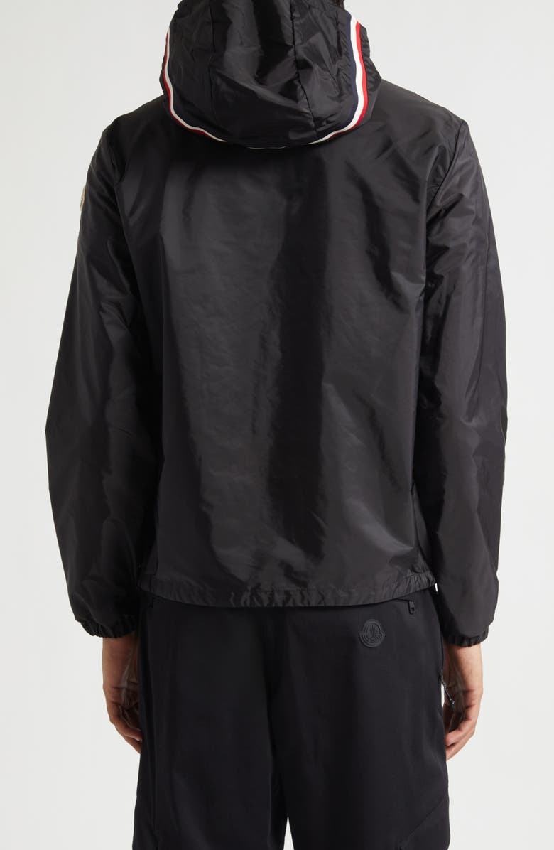 Moncler Grimpeurs Water Repellent Nylon Jacket, Alternate, color, Black