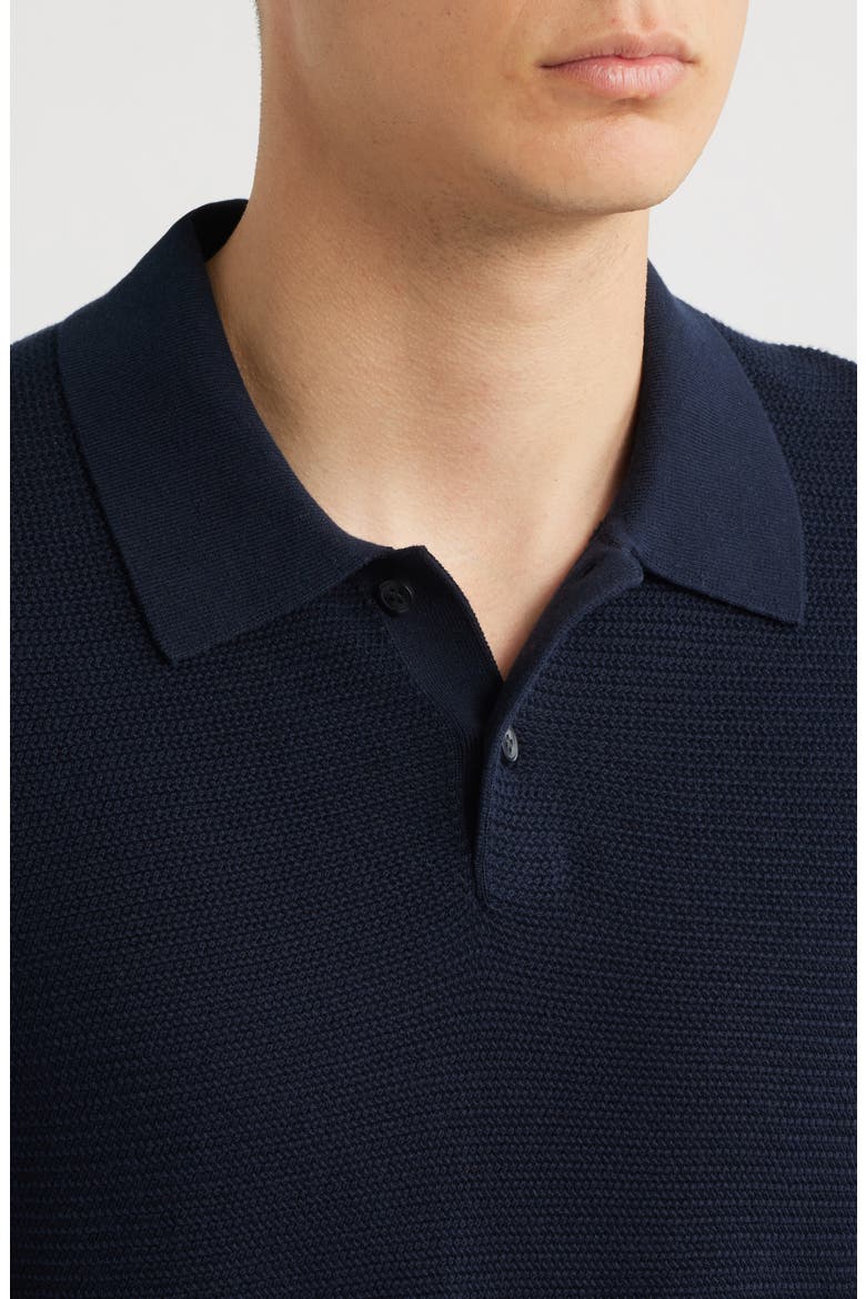 Soris Knit Polo, Alternate, color, BALTIC