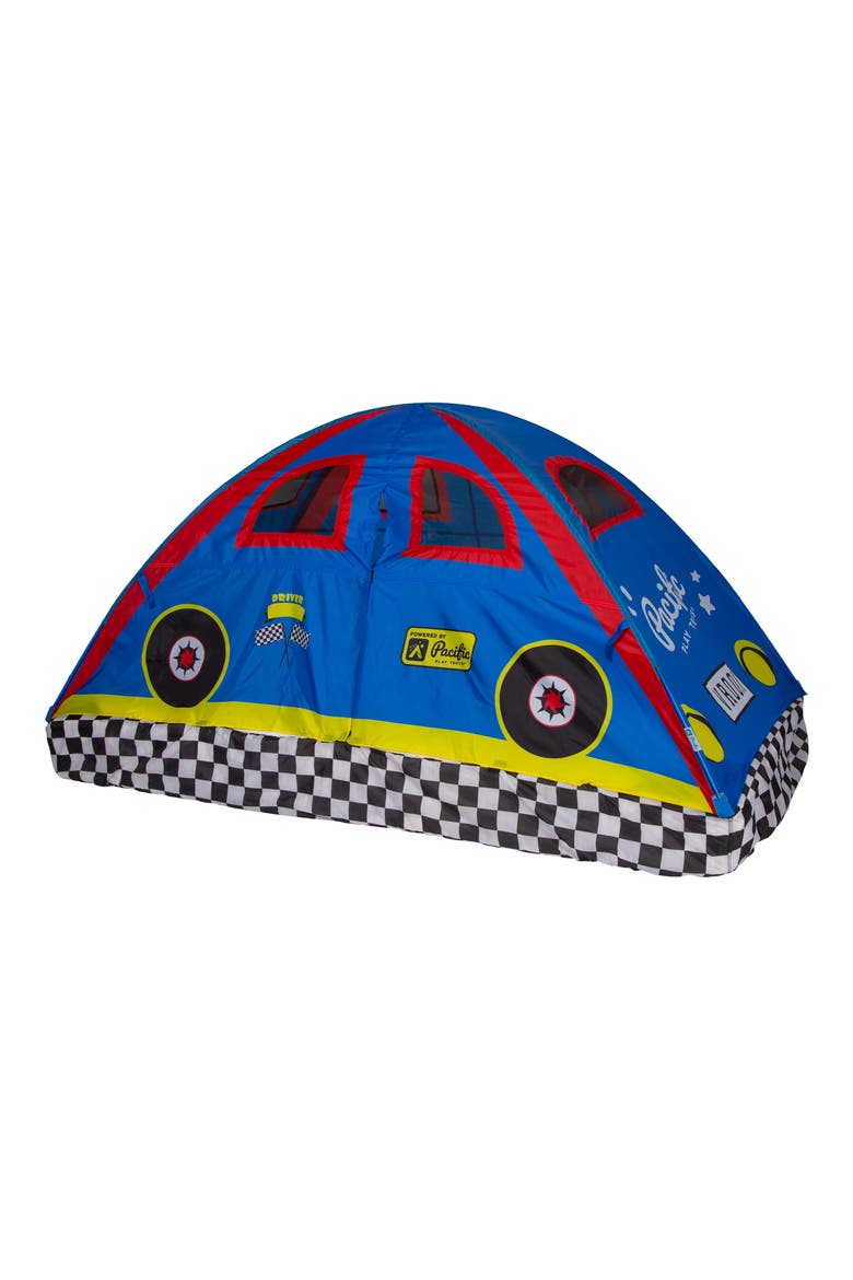 Twin-Size Rad Racer Bed Tent, Main, color, BLUE