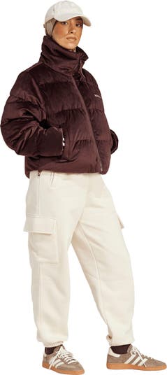 adidas Originals Regen Velour Down Puffer Jacket | Nordstrom