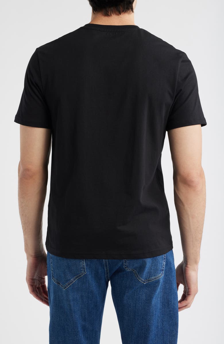 Mavi Jeans Cotton T-Shirt, Alternate, color, Black