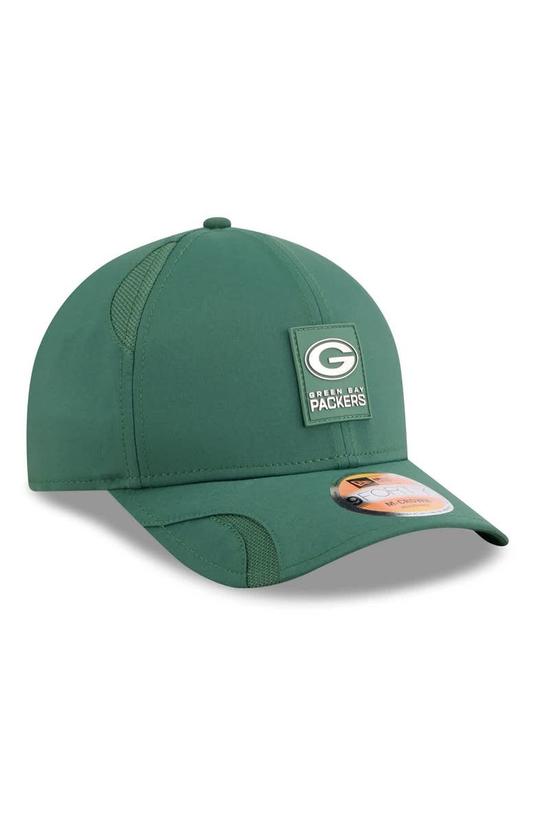 New Era Men's New Era Green Green Bay Packers 2025 Sideline M-Crown 9FORTY Adjustable Hat, Alternate, color, Green