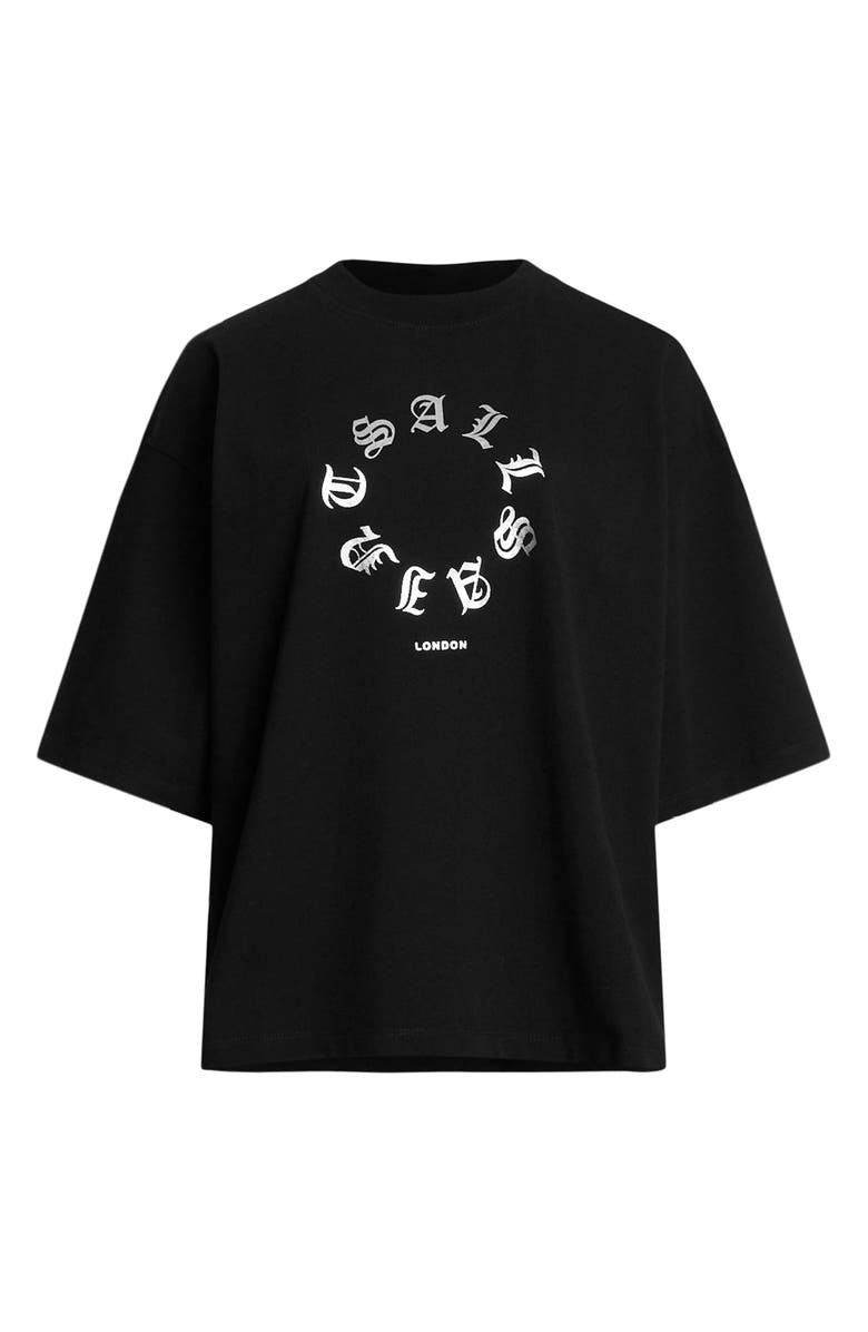 AllSaints Tieroth Amelie Cotton Graphic T-Shirt, Alternate, color, 