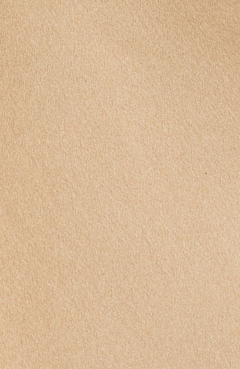 LoveShackFancy Brimsley Lace Trim Silk Camisole, Alternate, color, Camel Charm