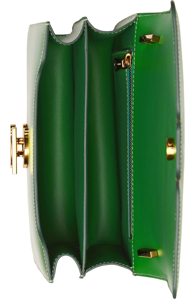 Burberry Small TB Monogram Leather Crossbody Bag, Alternate, color,