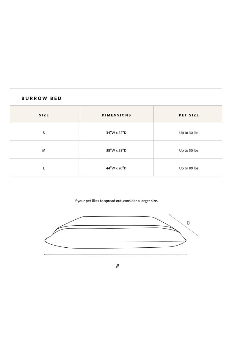 Pendleton Burrow Pet Bed, Alternate, color, Blue Ridge Black