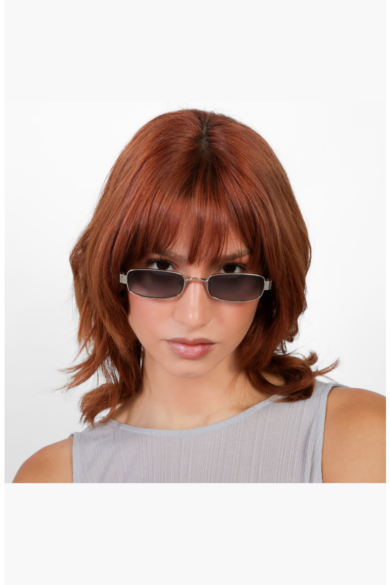 Shores Sunglasses, Alternate, color, Silver / Grey