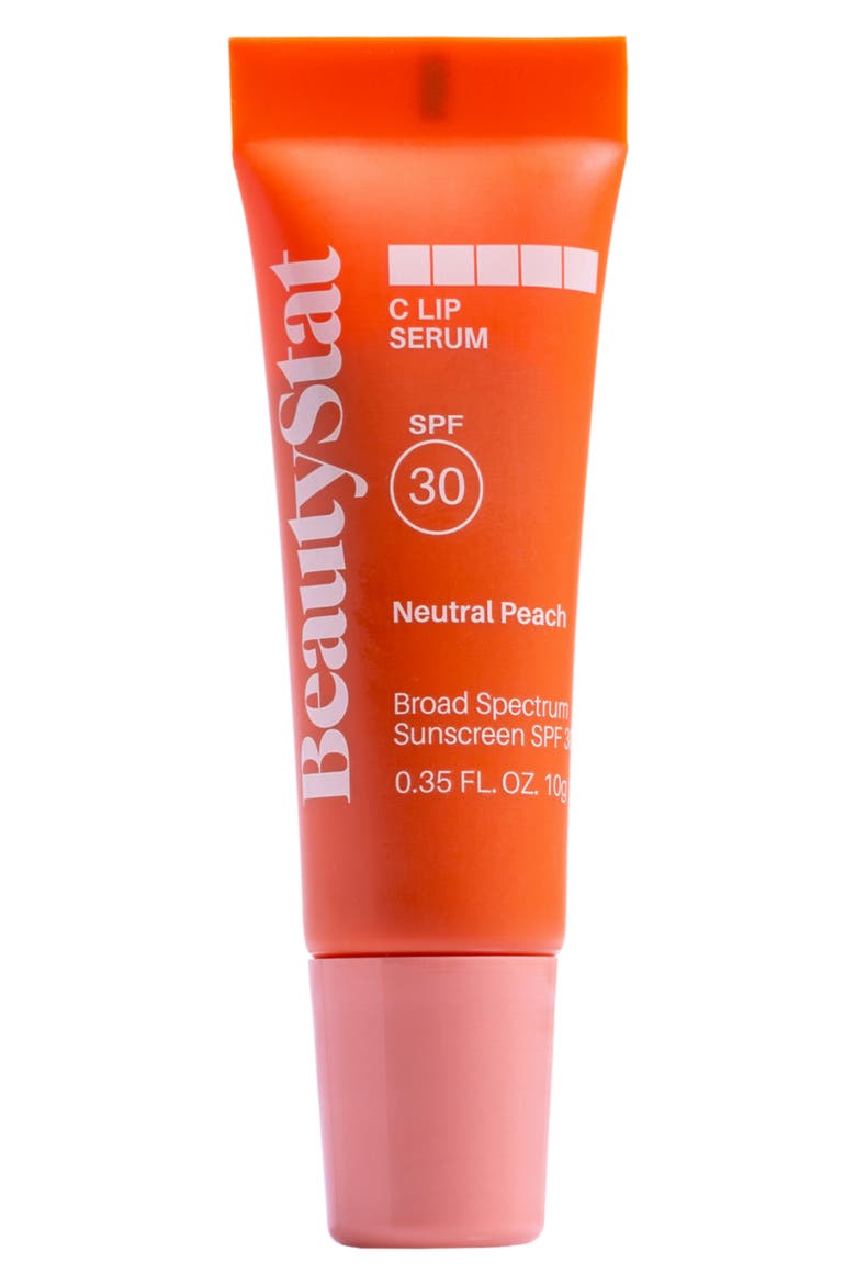 Vitamin C Mineral SPF 30 Lip Serum, Main, color, NEUTRAL PEACH