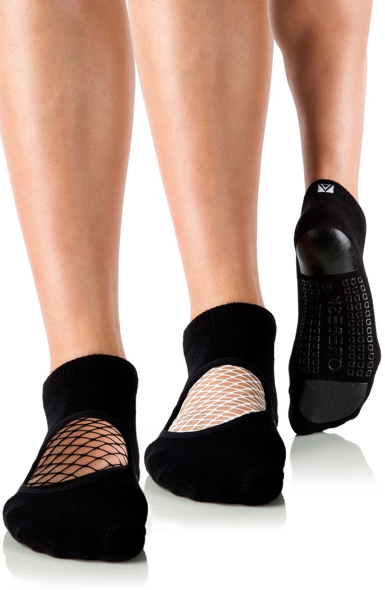 Arebesk Phish Net 2-Pack No-Slip Socks, Alternate, color,