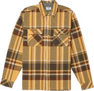 Hurley Santa Cruz Plaid Heavyweight Cotton Flannel Shirt