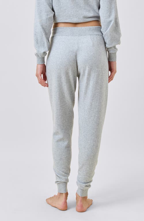 Papinelle Cotton & Cashmere Pajama Joggers In Gray