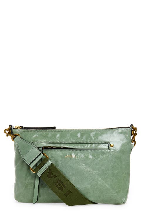 Nessah Wardy Leather Crossbody Bag