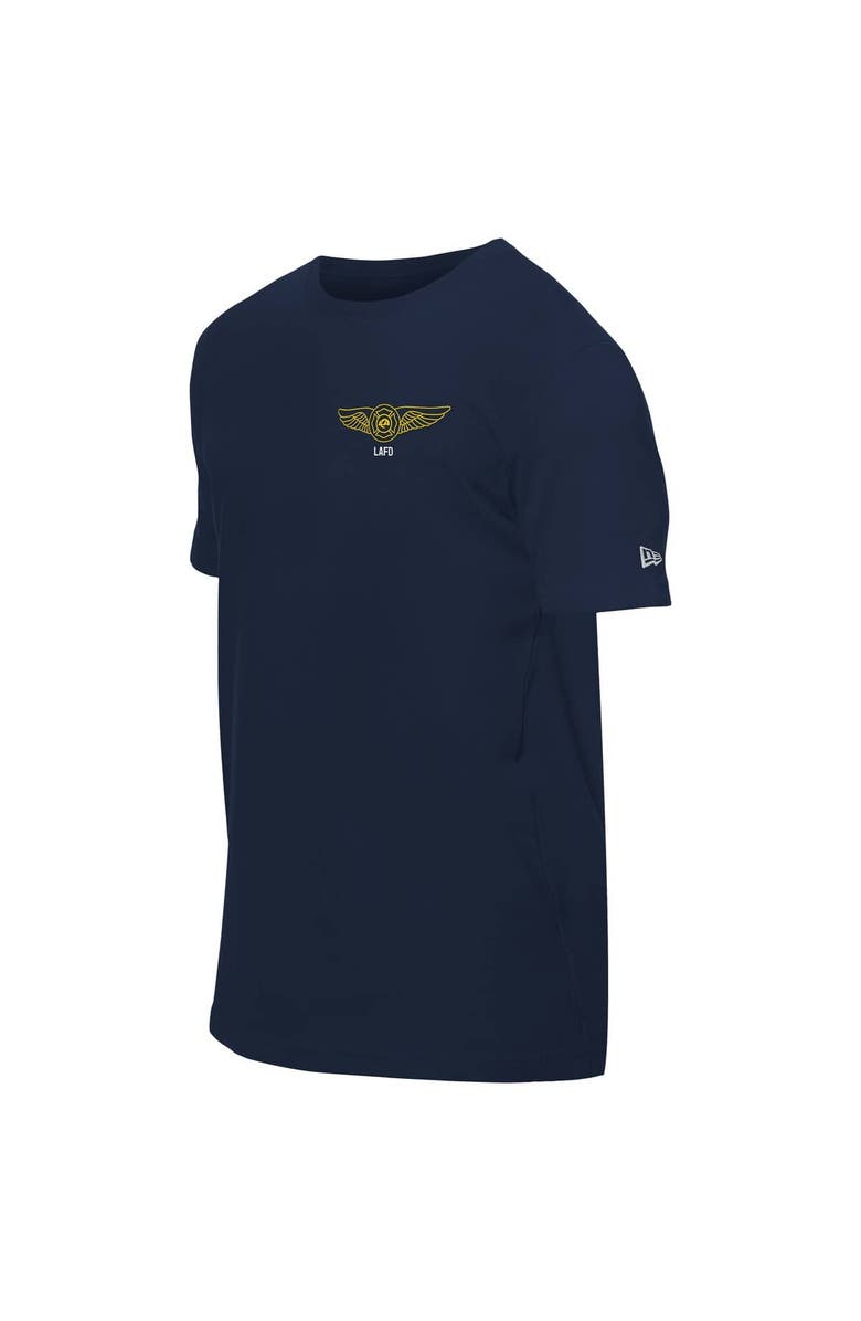 New Era Men's New Era  Navy Los Angeles Rams x LAFD Air Ops T-Shirt, Alternate, color, Navy