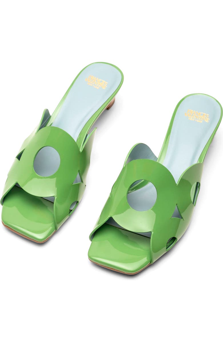 Frances Valentine Randy Sandal, Alternate, color, Green